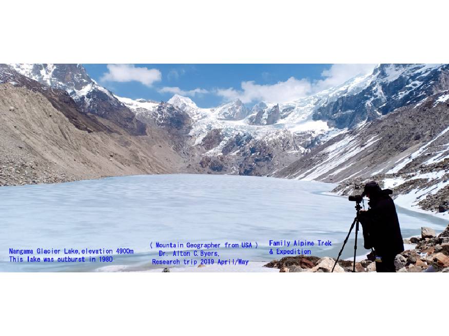 Nepal most remote Himalaya region's GLOF Research in 2019.